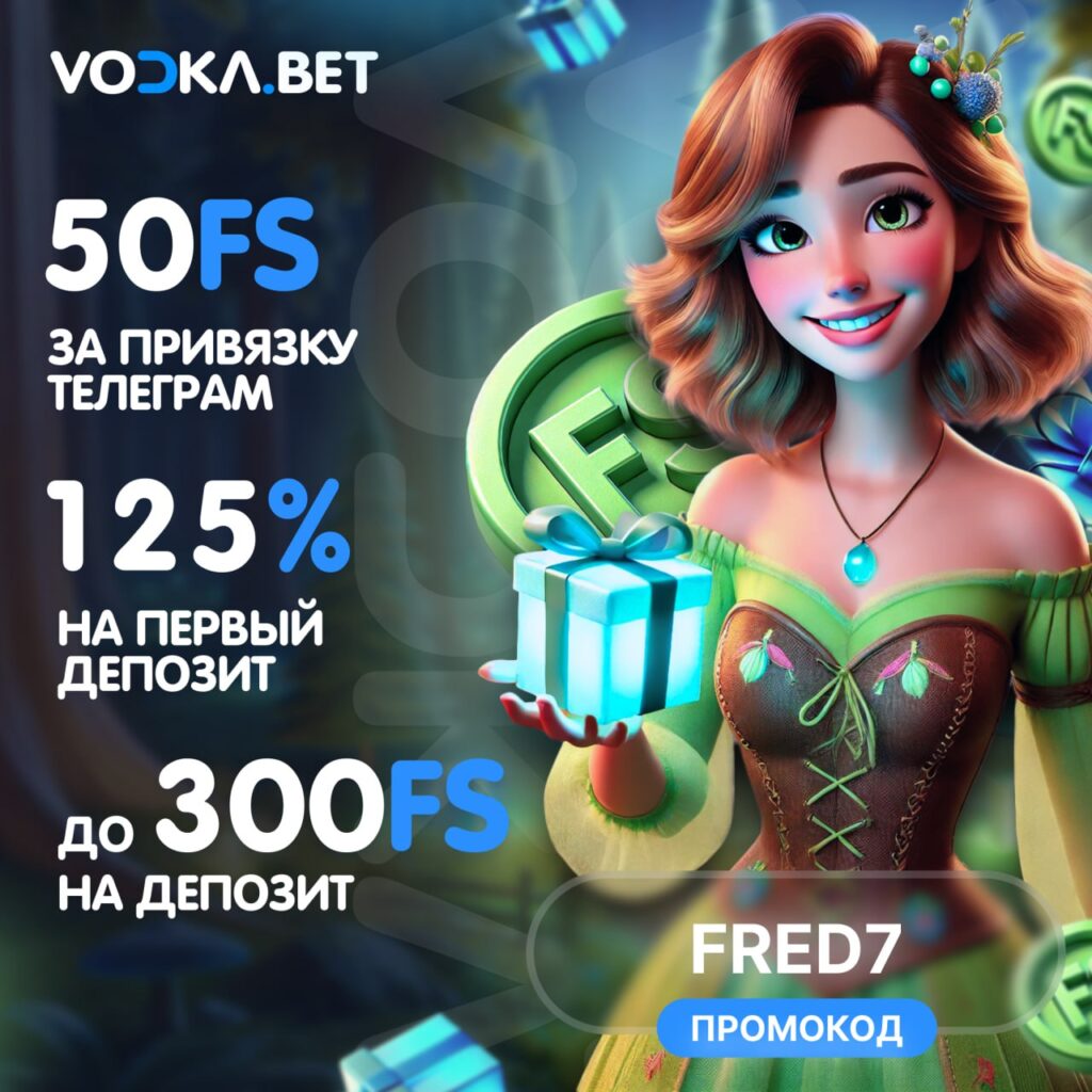 промокод казино vodka